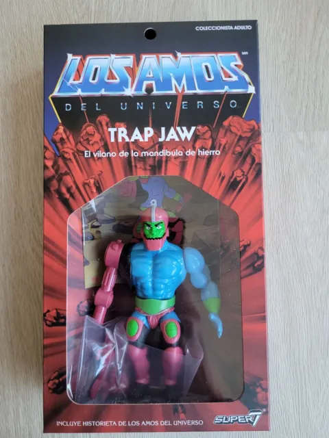 Masters of the Universe  MOTU He-Man LOS AMOS Trap Jaw NEU OVP EXCLUSIVE RARITÄT