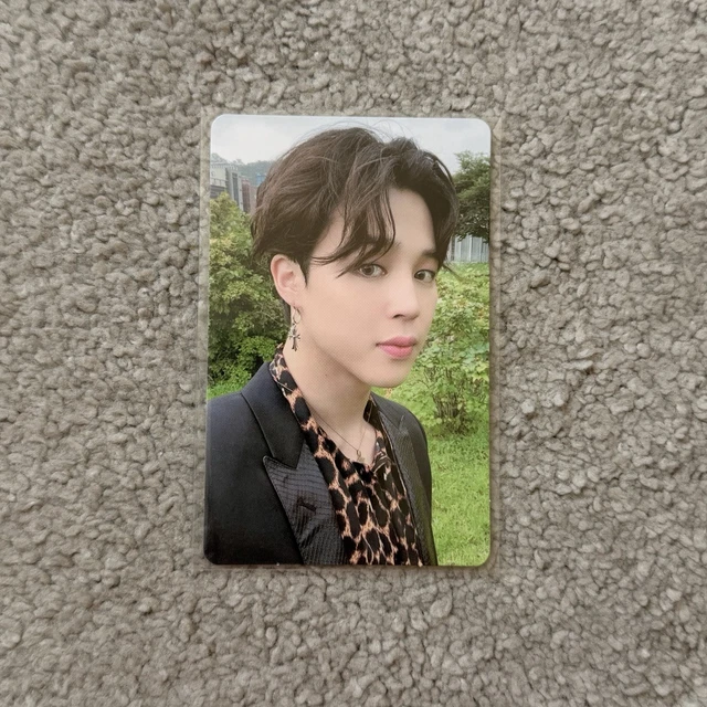 BTS MEMORIES OF 2018 Blu-ray Jimin Photocard Postcards Stickers