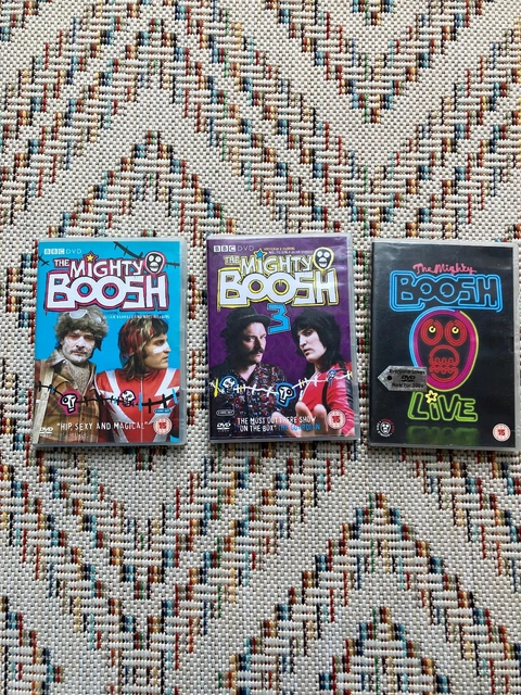 THE MIGHTY BOOSH 1 2 + 3 DVD £4.99 - PicClick UK