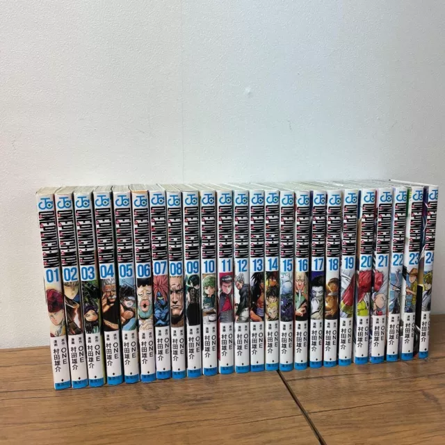 One Punch Man 1-26 Complete set Comics Manga Yusuke Murata USED From Japan  