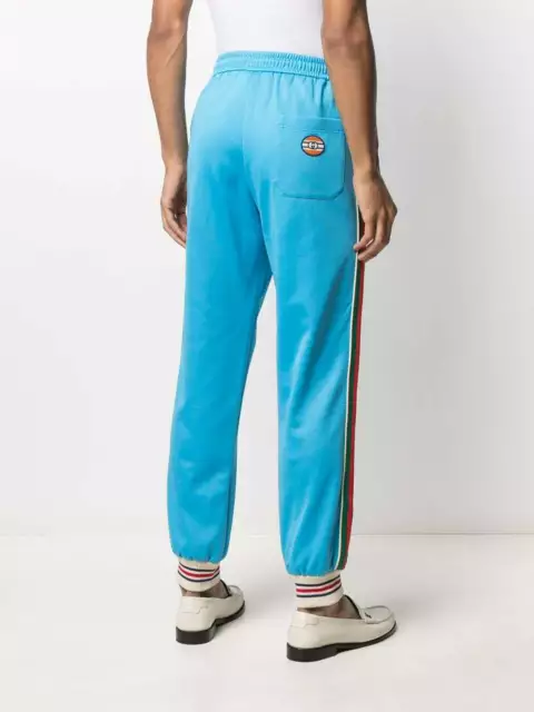 Gucci GG Neon Blue Track pants ( XJC5N) Black Friday Deals 2