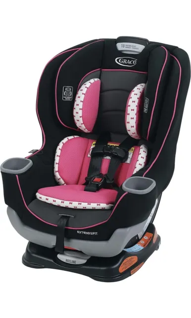 *NEW* Graco Extend2Fit 2-in-1 Car Seat, Kenzie (PINK) NIB - New In Box - 1965233