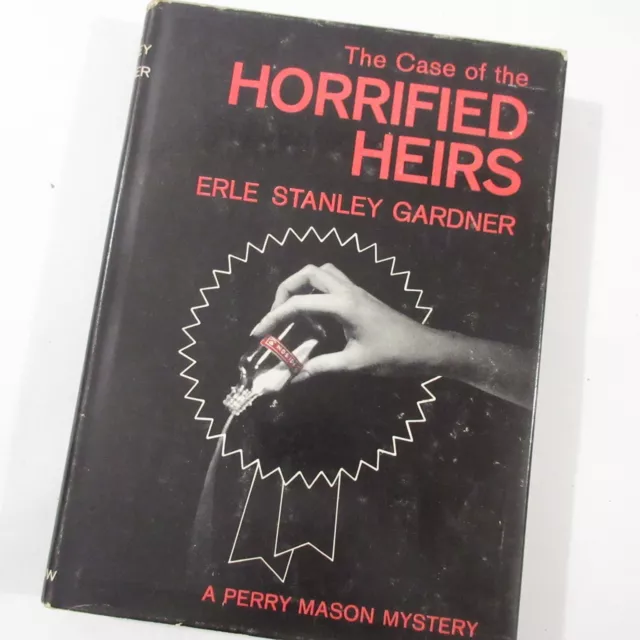 Perry Mason The Case of the Horrified Heirs Erle Stanley Gardner 1964 HCDJ