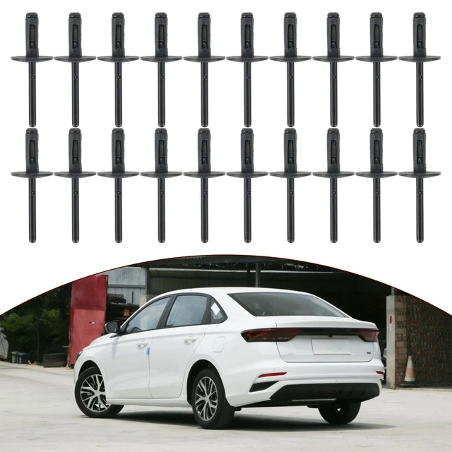 Set Da 10 Dadi In Nylon Per Paraurti Compatibili Con Hyundai E Kia – Codice 84145-26000, Anti-rumore E Resistenti 85 MPa
