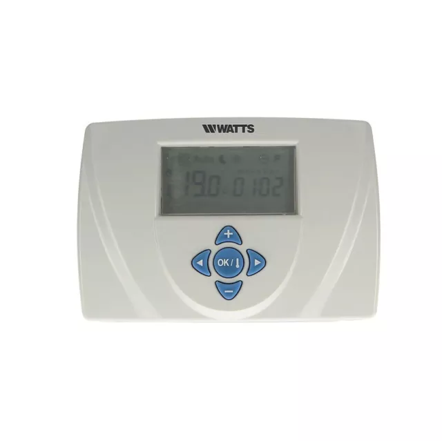 Thermostat d'ambiance filaire MILUX 2 digital LCD programmable - Watts.
