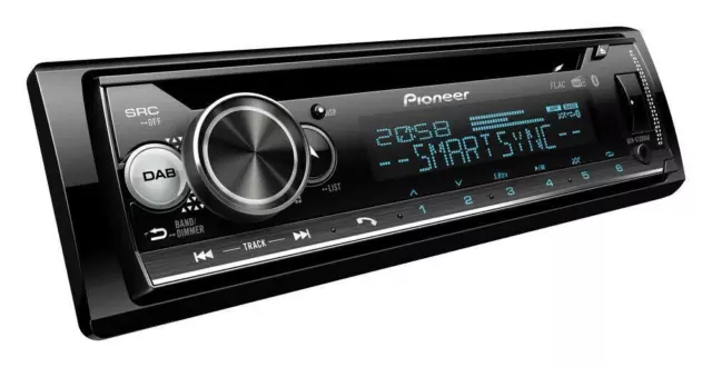 Pioneer DEH-S720DAB Single DIN Bluetooth Car Stereo CD Radio DAB Headunit