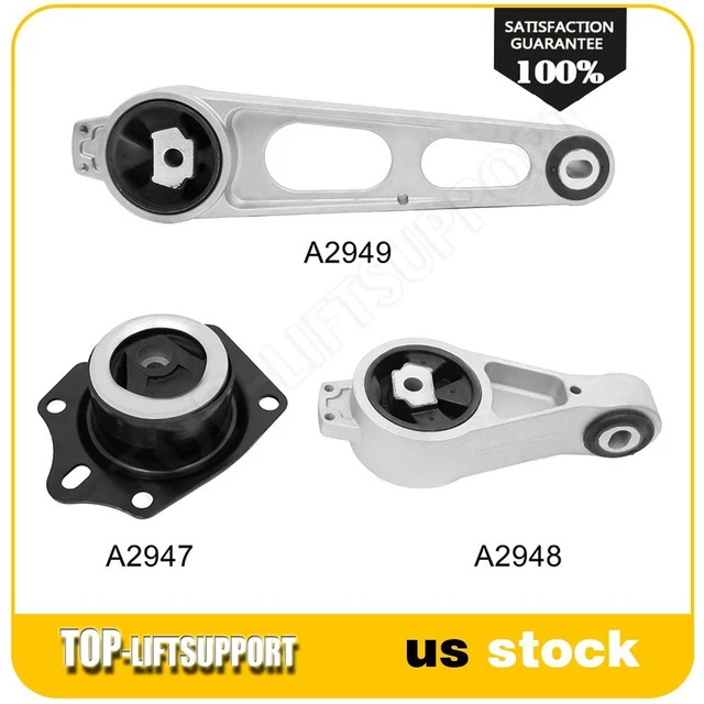Engine Motor Mount Kit Set 3Pcs For CHRYSLER NEON 2000-2002 For Automatic