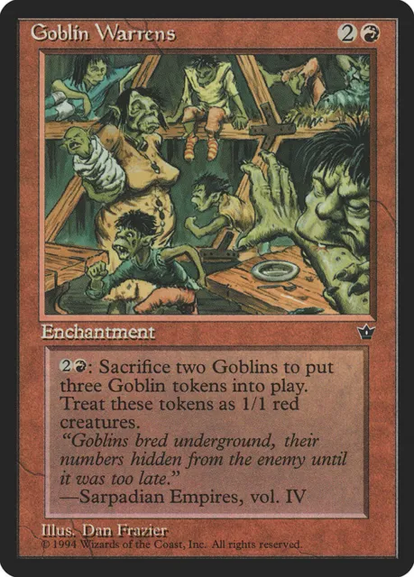 FEM-59 - Goblin Warrens - Magic - Asilo dei Goblin