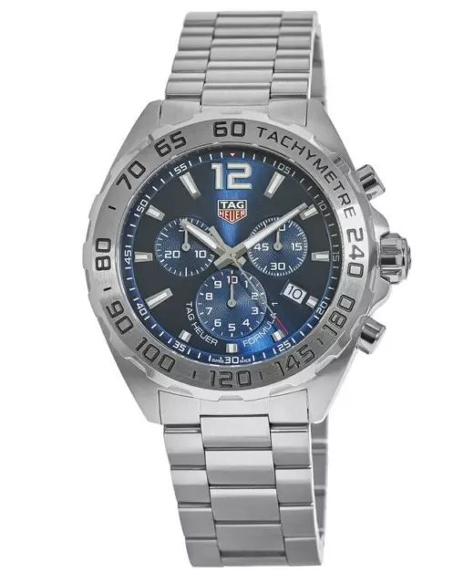 New Tag Heuer Formula 1 Quartz Chronograph Blue Men's Watch CAZ101K.BA0842