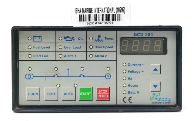 Utopia Automation & Control GCU101 Generator Controller Unit