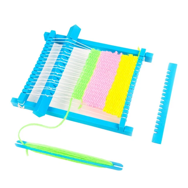 1 Set Métier à Tisser Multifonctionnel avec Accessoires Fil à Coudre pour