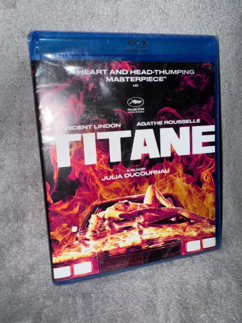 TITANE, Blu-ray, 2021 Palme d'Or, French w/ English subs, free shipping