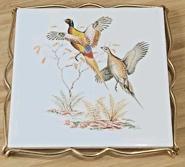 ANCIEN DESSOUS DE Plat Aux Emaux Longwy Art Nouveau Decor Oiseau EUR 50,00 - FR