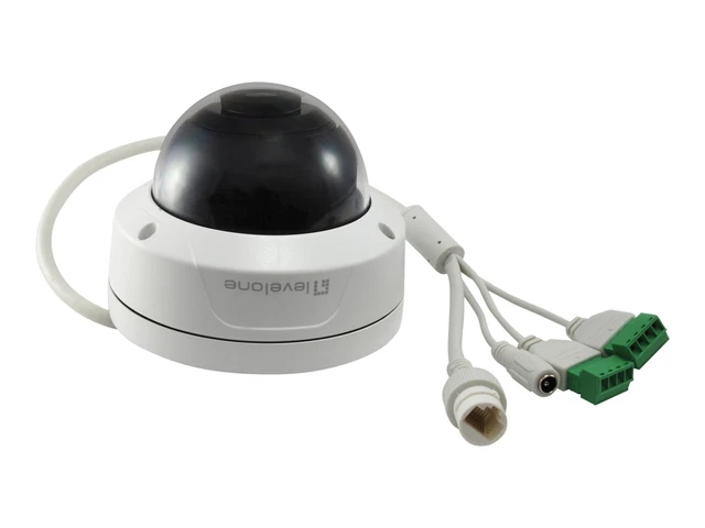 LevelOne Network surveillance camera dome outdoor vandal / weatherproof FCS-3090