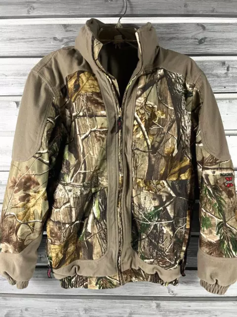 VTG WINCHESTER X Super Camo Zip Up Hunting Lined Jacket Mens Small W ...