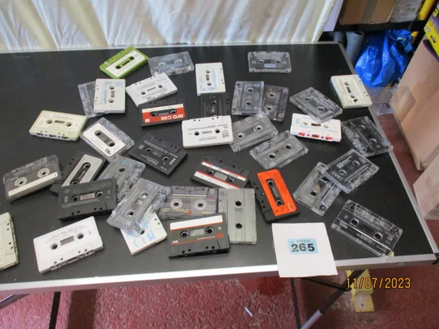 Job Lot of Vintage Cassette Tapes
