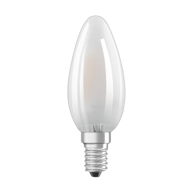 Bellalux LED Filament Leuchtmittel Kerze 2,5W =25W E14 matt 250lm warmweiß 2700K