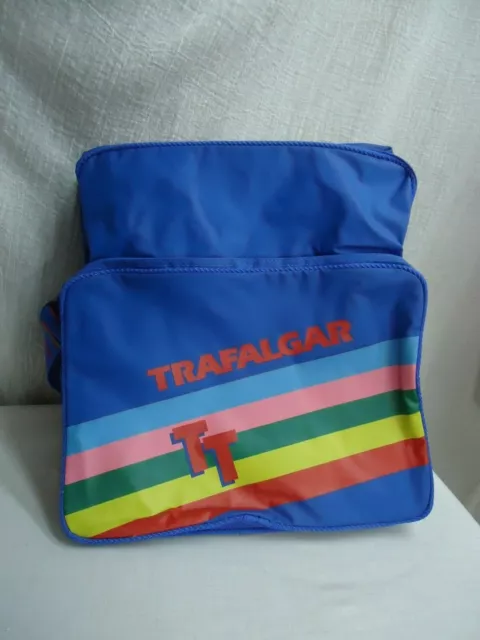 Vintage Trafalgar TT Travel Bag Carry On Tote Shoulder crossbody Overnite