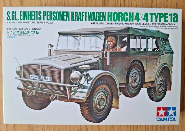 Tamiya - 35052 - Maquette - Char d'assaut - Horch 1a Tamiya - 35052 - Maquette - Char d'assaut - Horch 1a