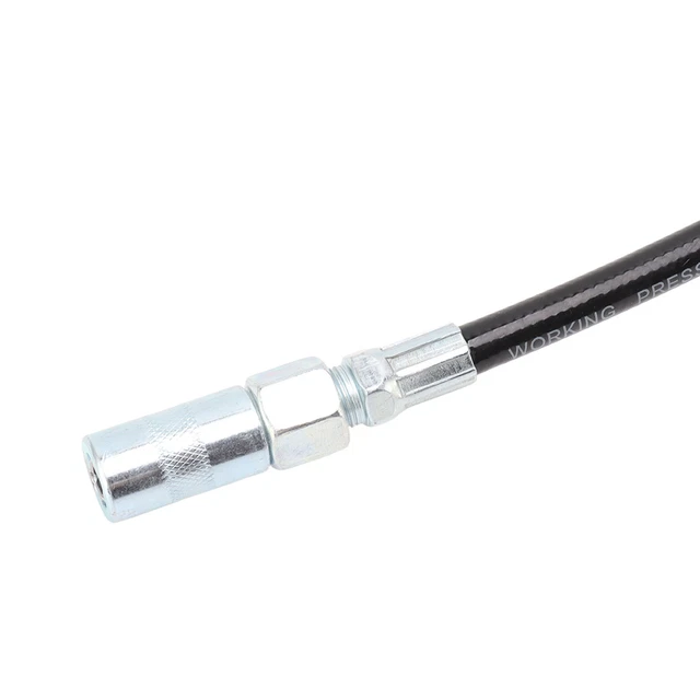 (Black) 400CC High Pressure Grease Gun Coupler Heavy Duty Grease Gun