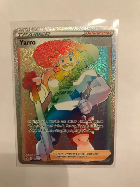 Pokemon Karte deutsch Garados Rainbow 207/203 Sammlung Drachenwandel