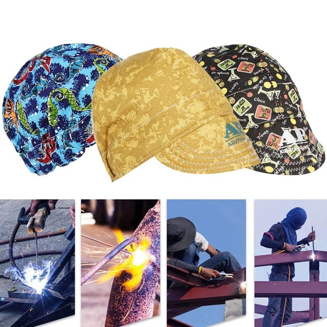 Sweat Absorption Welder Work Cap Head Protective Cover  Welder Protection