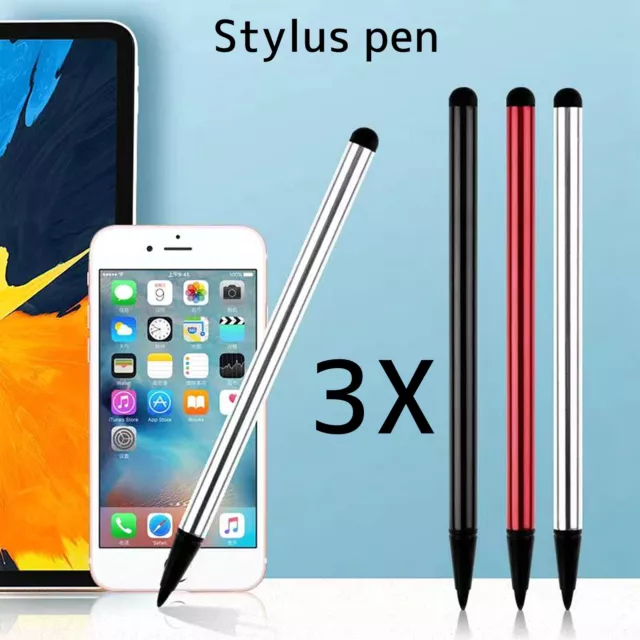 3 Stylus Pen For Touch Screen Tablet Mobile Apple Samsung iPhone iPad Capacitive