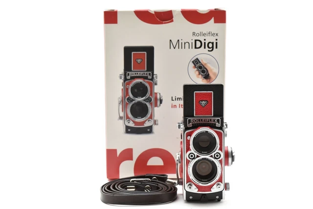Rolleiflex MiniDigi　ミニデジ 限定色レッド Rolleiflex MiniDigi ミニデジ 限定色レッド Rolleiflex MiniDigi