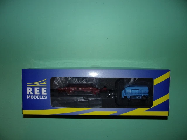 Coffret de 3 wagons Trémie EX T1 Ep.V-VI « COLAS » - NW-117 - REE