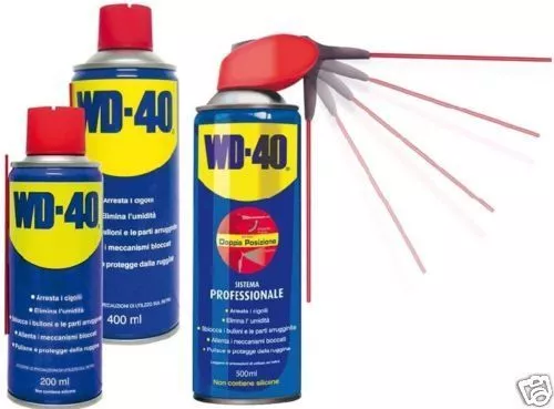 WD40 SPRAY MULTIUSO LUBRIFICANTE SBLOCCANTE WD 40 Bomboletta 500 ml OFFERTA !!