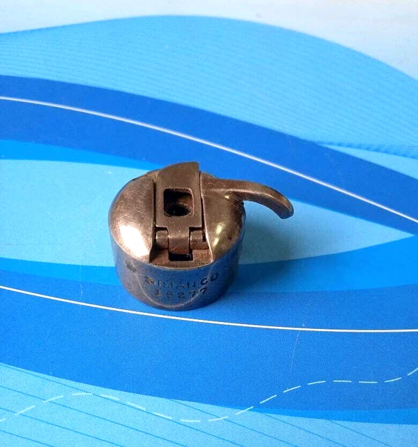 ORIGINAL SIMANCO BRAND #15277 BOBBIN CASE for VINTAGE COLLECTOR SEWING MACHINE