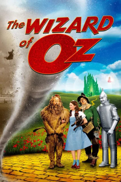 New The Wizard Of Oz Movie Poster Premium Wall Art Print Size A5-A1