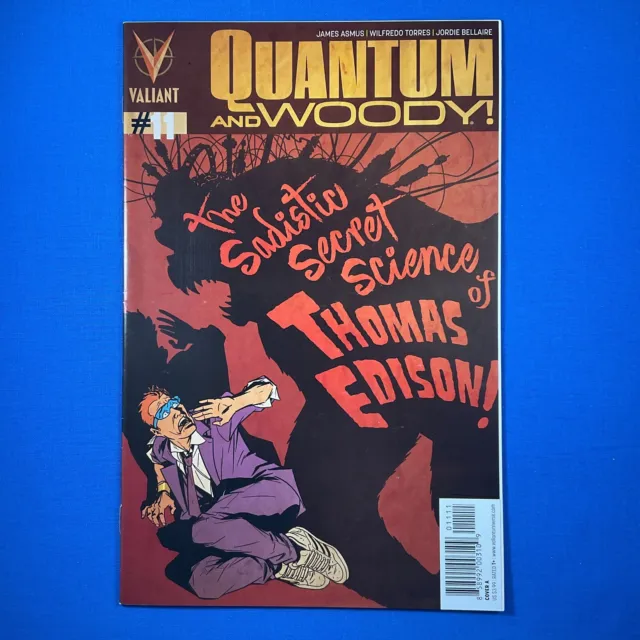 Quantum and Woody #11 Cover A First Print Valiant Entertainment 2014 Comic Book