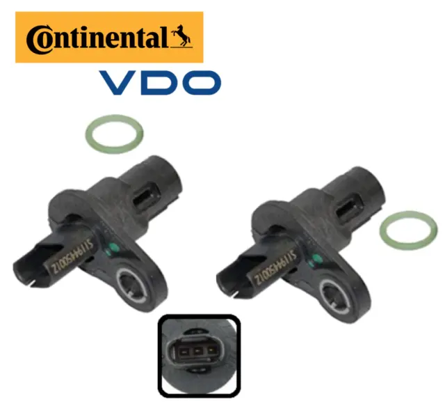 OEM Camshaft Cam Position Sensor 2pcs VDO for BMW 1 2 3 4 5 7 M5 X1 X3 X4 5X X6