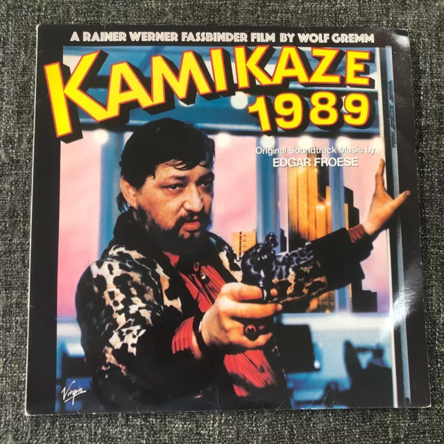 Edgar Froese – Kamikaze 1989 (Original Soundtrack Music) – UK vinyl LP, 1982