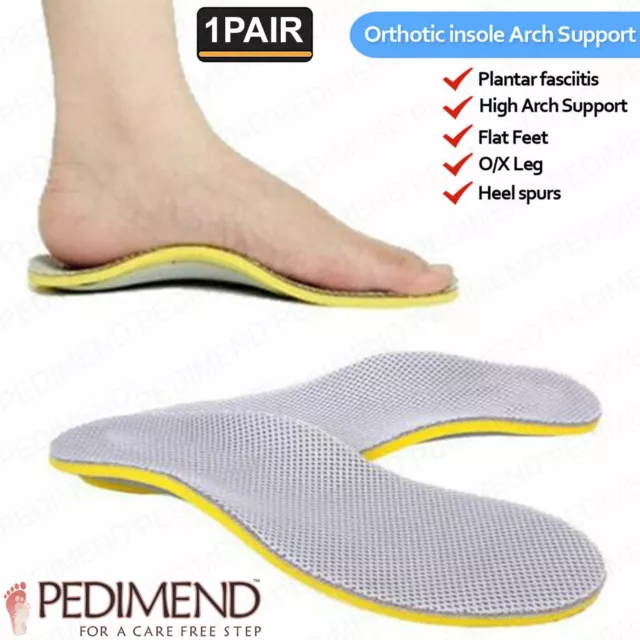 PEDIMEND™ Orthotic Insoles for Arch Support for Plantar Fasciitis and Flat Feet