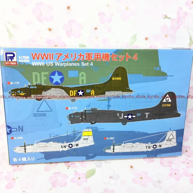 Pit-Road 1/700 Cielo Wave Serie WWII Eu Aviones de Combate Set4 Kit S65 20884