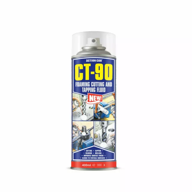 Action Can CT-90 Cutting & Tapping Fluid, Spay, Compound 3
