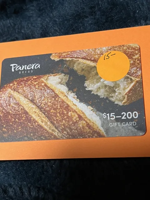#532…$15.00 PANERA Bread Gift Card …as shown in photo!  Shipping $2.00