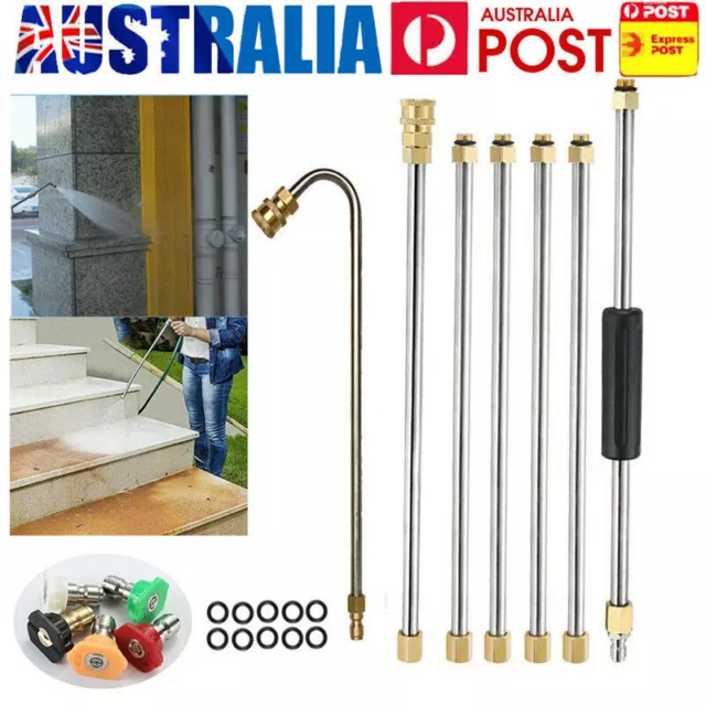 4000PSI Gutter Cleaning Tool Pressure Washer Wand Extension Wands Cleaner Lance