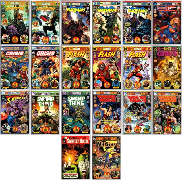 DC 100-page Giants (2019-2020) lot of 20 (Flash, Wonder Woman, Batman and more)