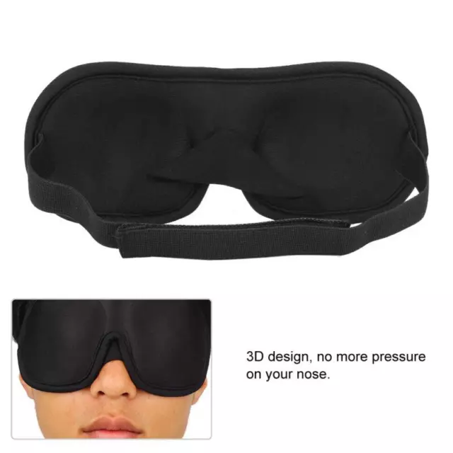 3D Shade Cover Sleep Mask Eye Patch Blindfold for Sleeping Restful Eyepatch