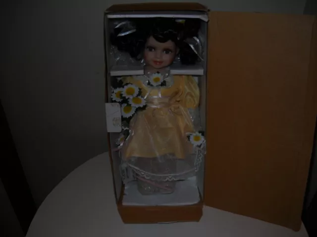 Heritage Signature Collection " Daisy" Porcelain 12" Doll NIB