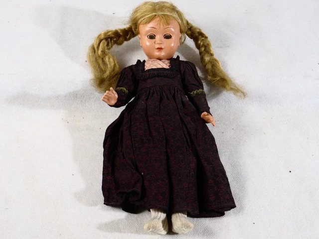 Poupée 1900 Avec Tête En Porcelaine Et Corps En Carton Bouilli En L H5336 214020