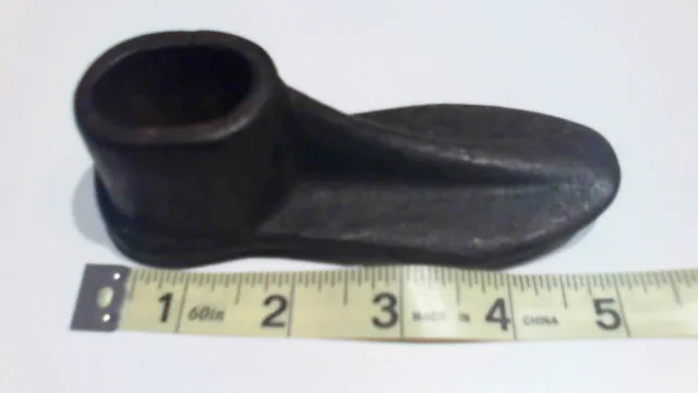 Cobbler's Child's Shoe Boot Form Cast Iron - Vintage