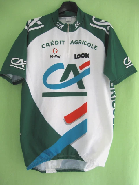 Maillot Cycliste Nalini Credit Agricole LOOK - Tour 1999 - Taille 3/M - Occasion