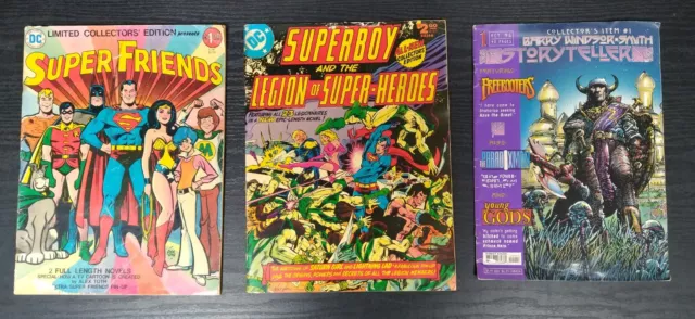 DC Comics SUPER FRIENDS Treasury Limited Edition 1976 + 2 more! LOT OF 3 BOOKS