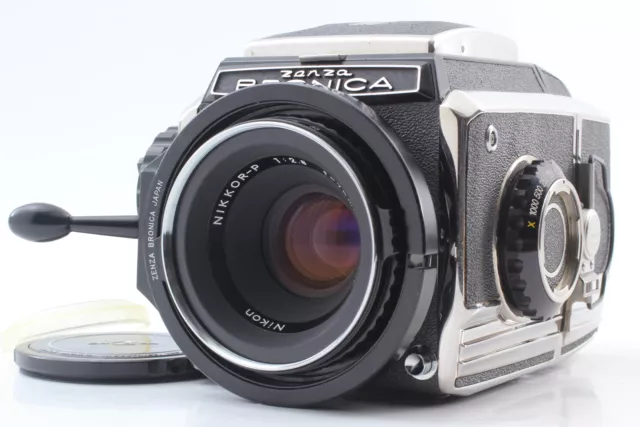 [Near MINT] Zenza Bronica S2 S2A Late + Nikkor P 75mm f2.8 Lens from Japan