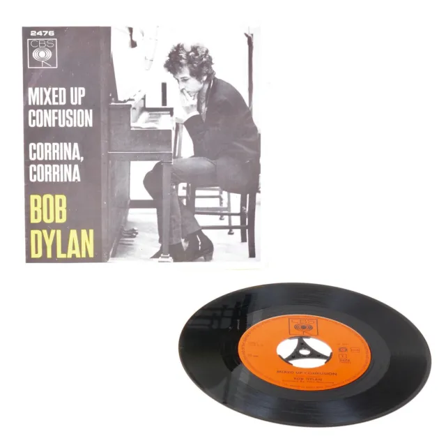 Bob Dylan Mixed Up Confusion 7" + Bildhülle Made in Holland 2476 siehe Bilder