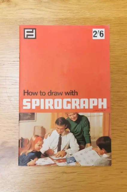 How to draw with Spirograph book - 20 page paperback book